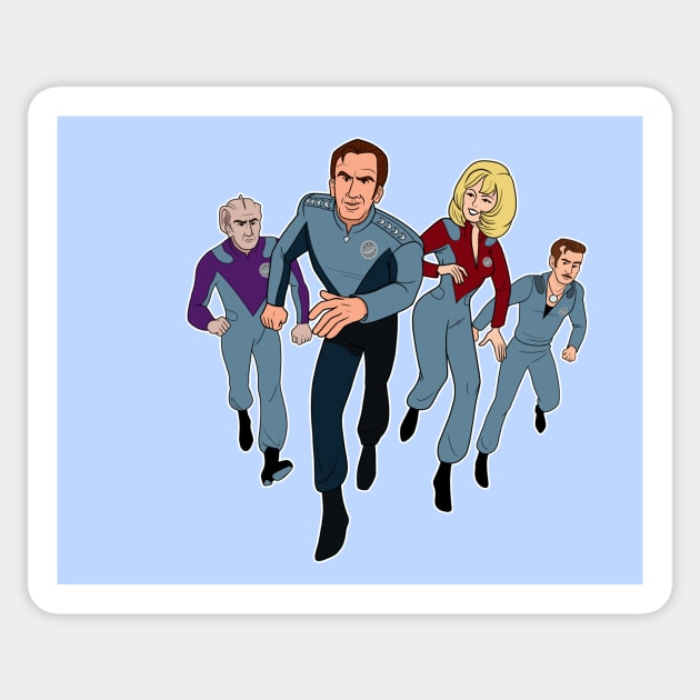 Galaxy Trek Sticker by JoTheZette